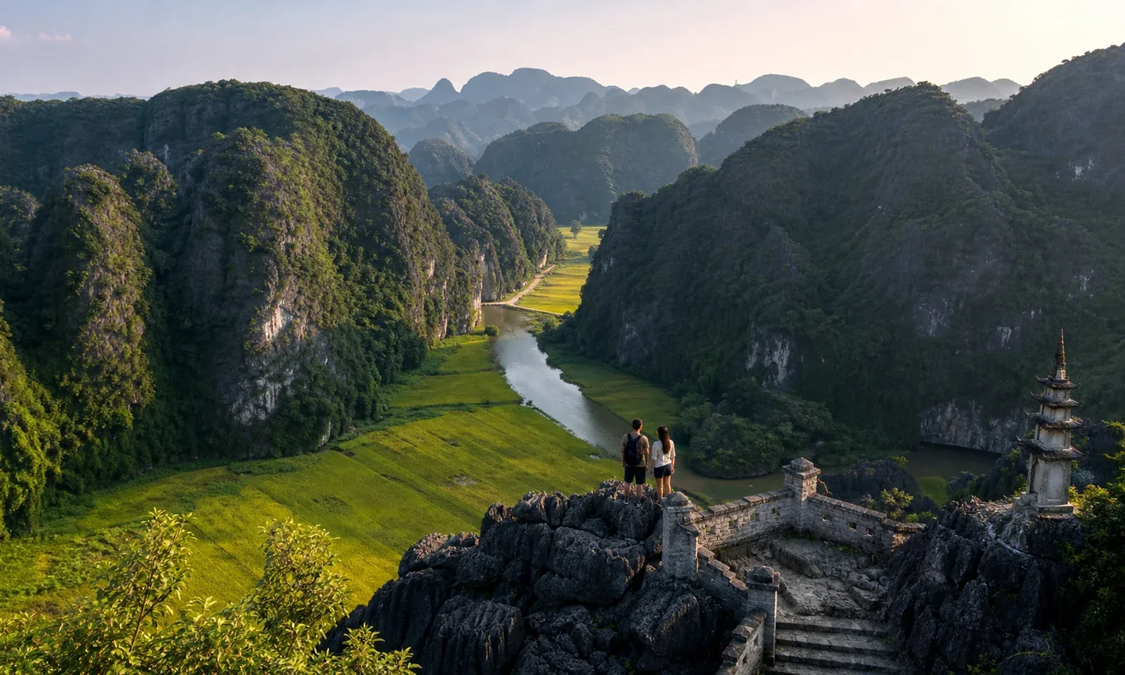 Ninh Binh Slow Travel: Tam Coc – Trang An – Hang Mua – River Cruise