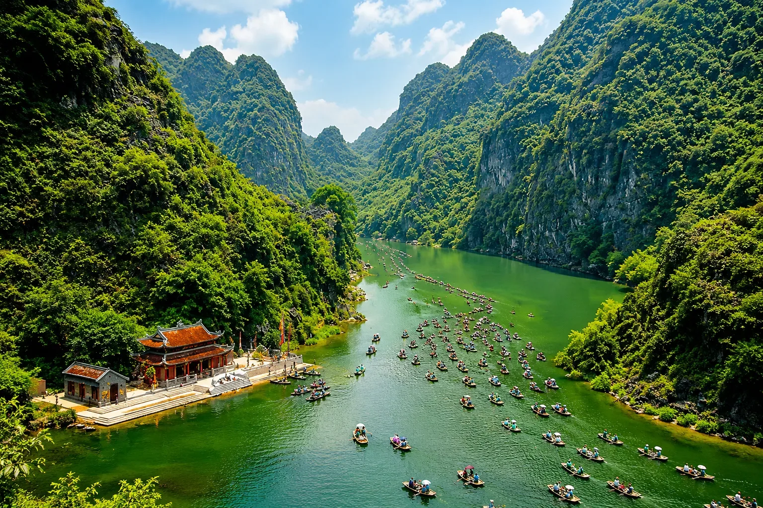 Ninh Binh Tour — Trang An / Tam Coc & Mua Cave