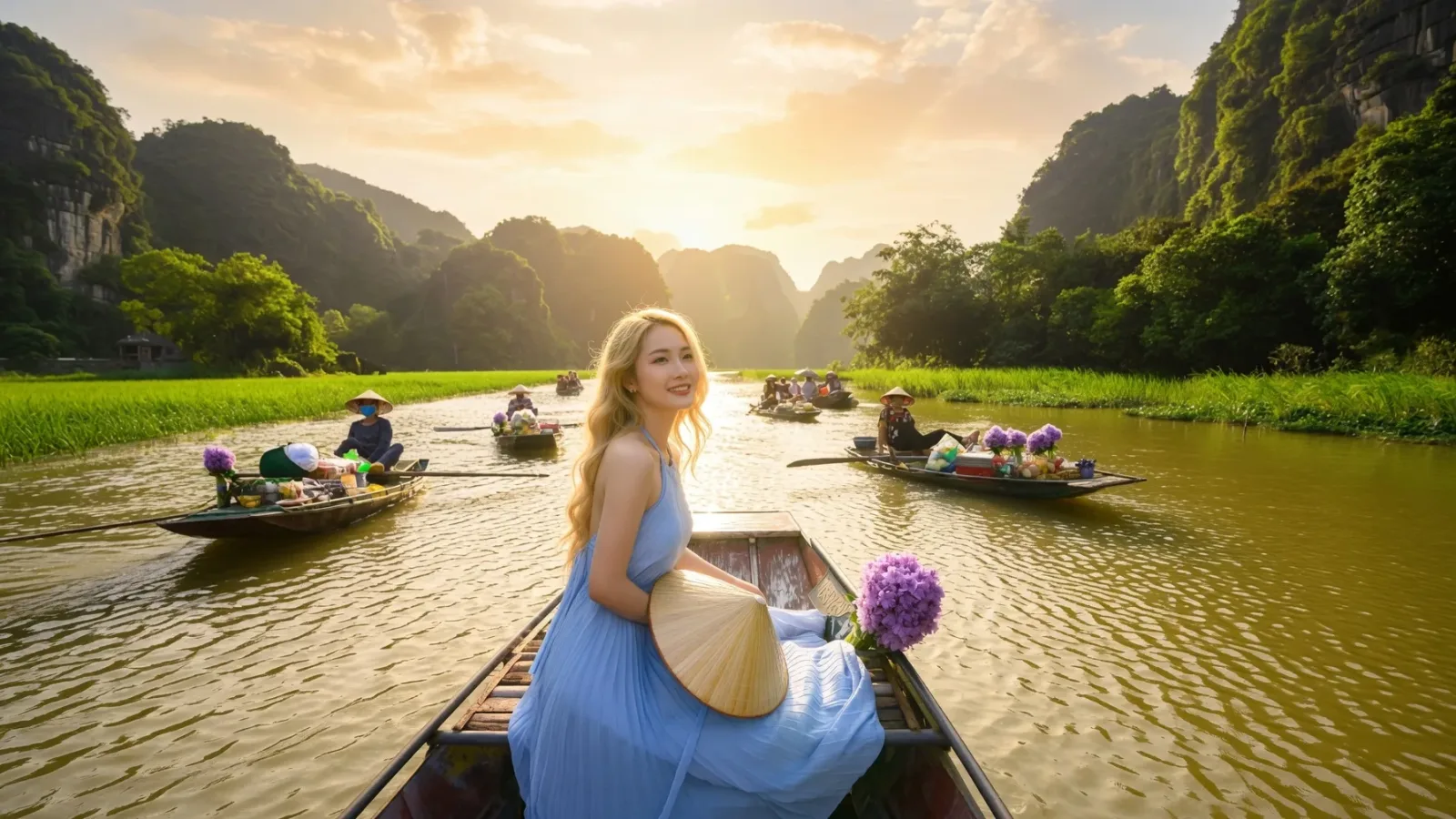 Ninh Binh Sunset Photography Tour — Hang Mua & Tam Coc Countryside