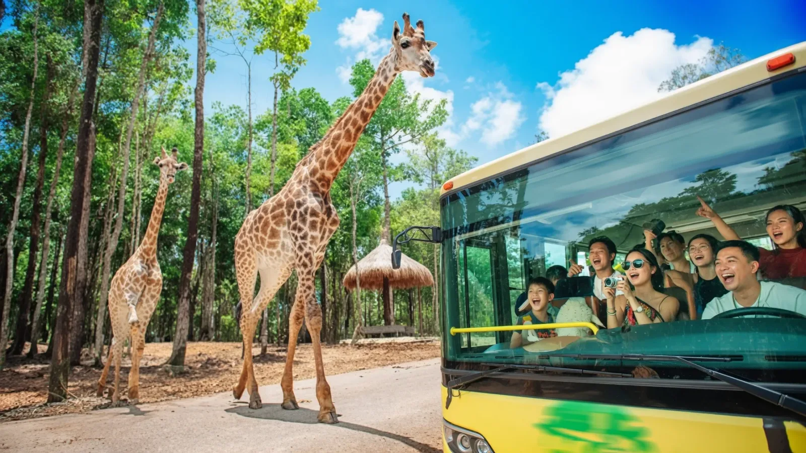 North Phu Quoc Island Tour: Safari & Grand World