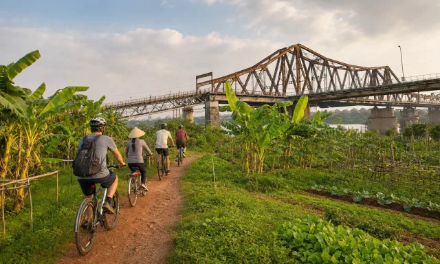 Hanoi Red River Village Cycling Tour
