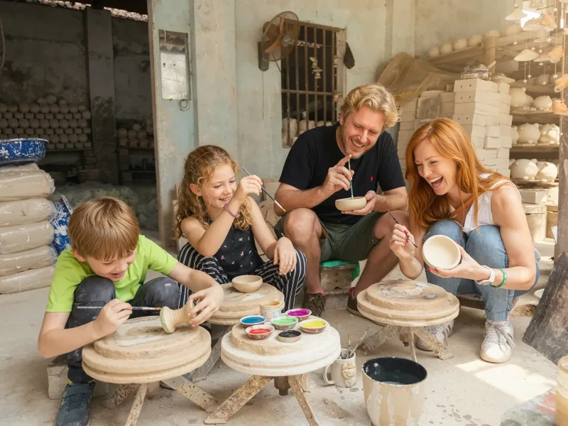 Bat Trang Ceramic Village Tour — Handmade Pottery Experience near Hanoi 3
