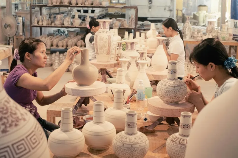 Bat Trang Ceramic Village Tour — Handmade Pottery Experience near Hanoi 4