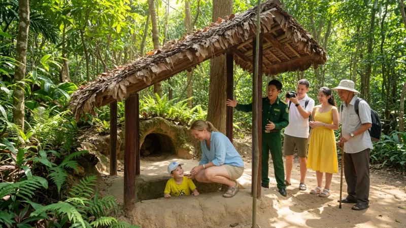 Cu Chi Tunnels Half-Day Tour 3
