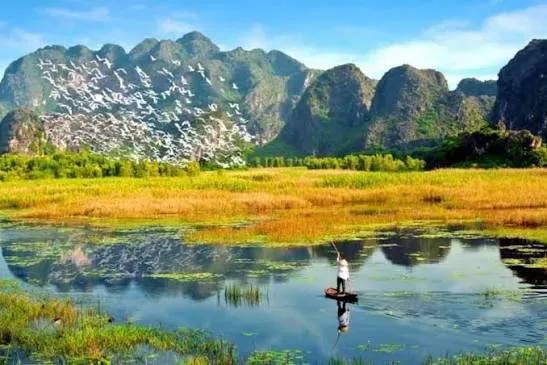 Discover Van Long – Bamboo Boat and Ninh Binh Countryside 2