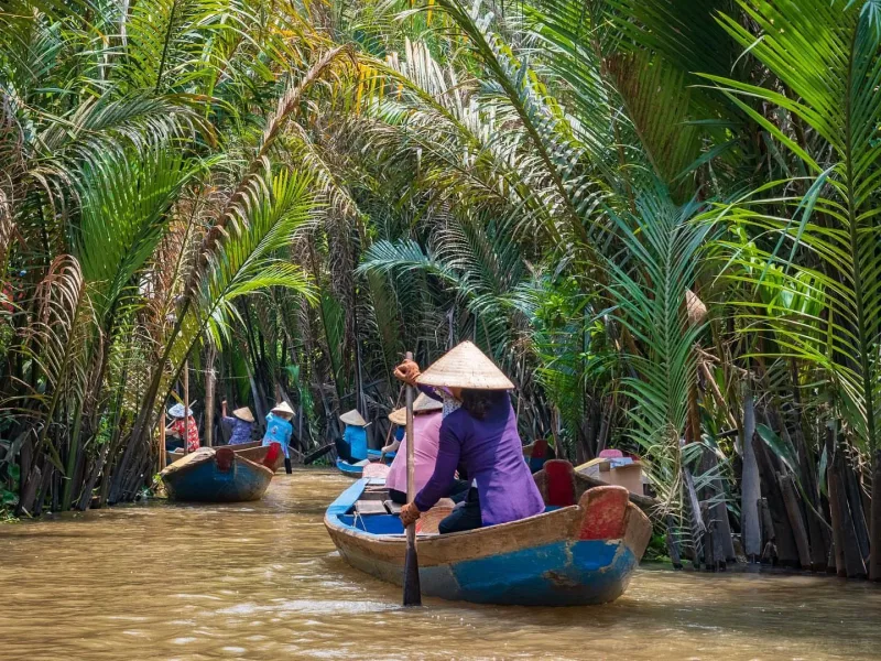Mekong Delta Tour — My Tho & Ben Tre, Mekong River 4