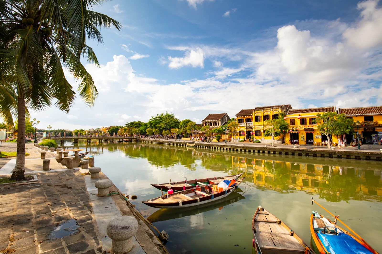 Traditional colourful lanterns in Hoi An, central Vietnam